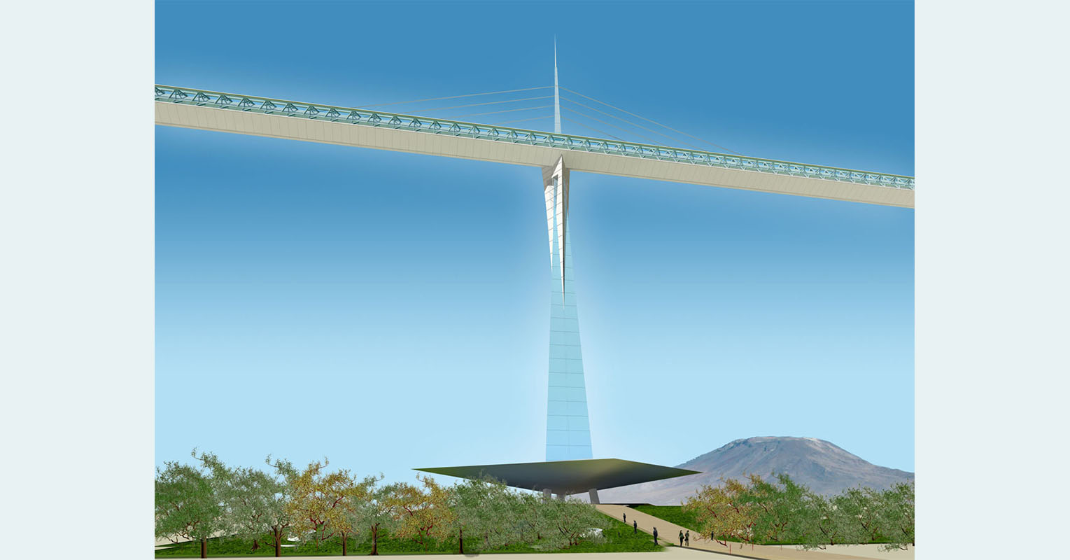 Schematic design for solar collector
